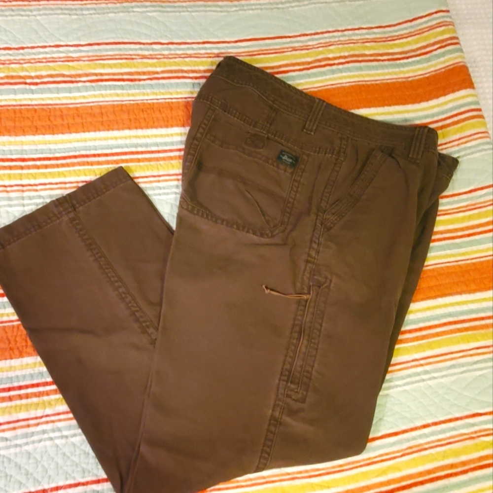 Men's Bass Brown Utility/Cargo Pants 36x32